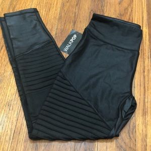 NWT Biker Leggings Shimmery Small